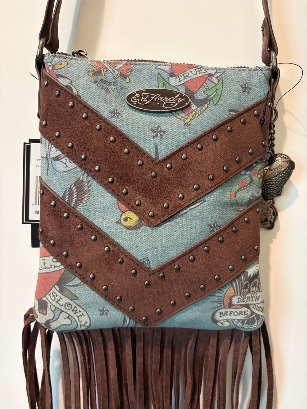 NWT Ed Hardy Crossbody Bag